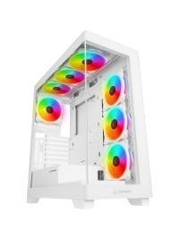 Rampage HYDRA V3 WHITE 750W 80+ BRONZE Beyaz 7*12cm RGB Fan ATX Mid-T Oyuncu Kasası